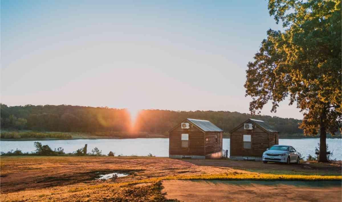 Lakefront Cedar Cabin - 6 Mead Екстериор снимка